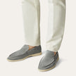 Loro Piana Men’s Suede Loafer – Summer Walk
