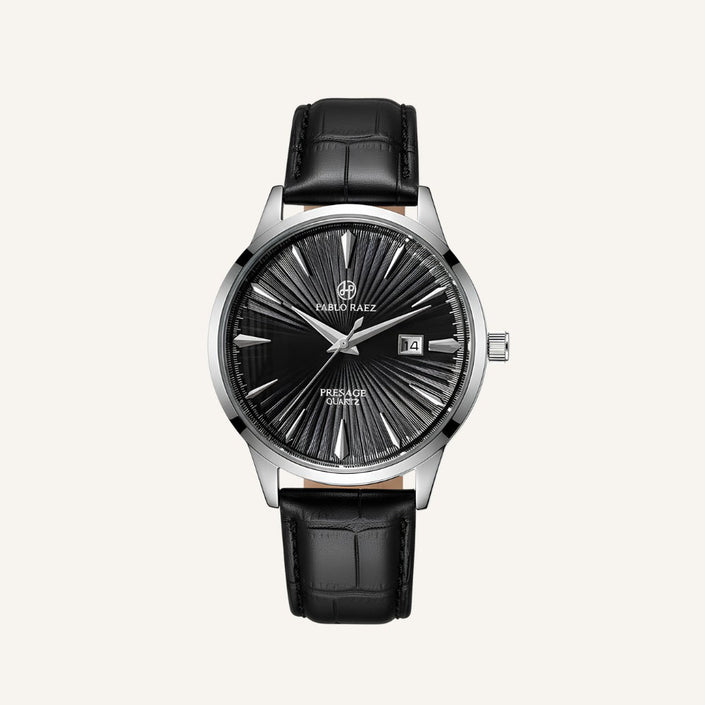 Pablo Raez Genuine Leather Watch