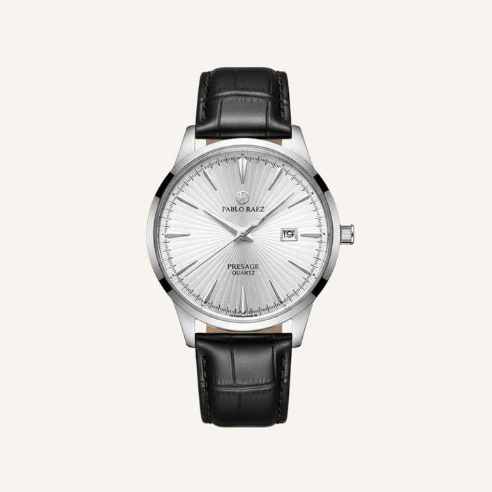 Pablo Raez Genuine Leather Watch