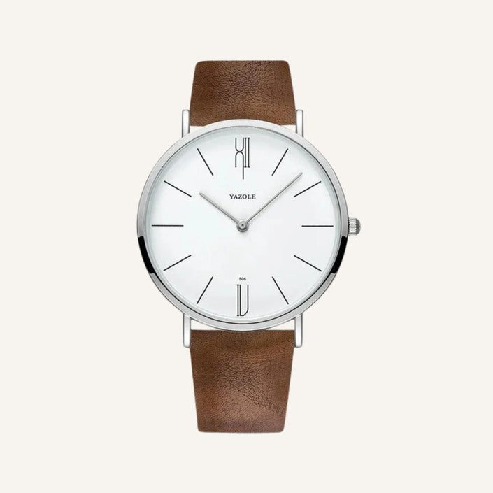 Old Money Leather Watch Civain
