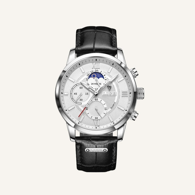 Men's Leather Watch - DeVito