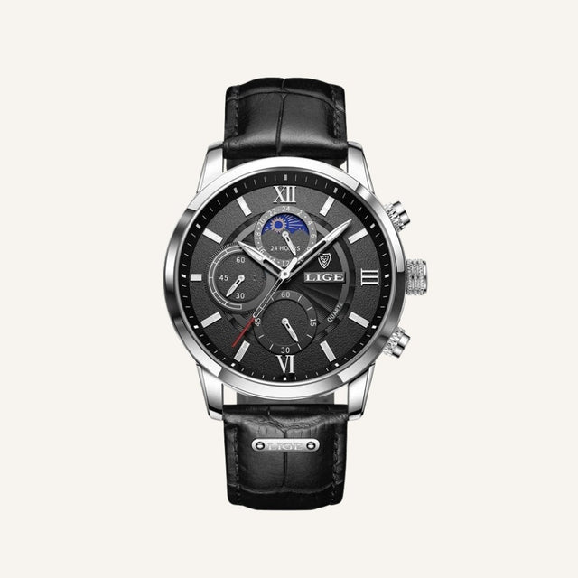 Men's Leather Watch - DeVito