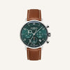Zeppelin 100 Jahre Green Chronograph Watch