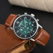 Zeppelin 100 Jahre Green Chronograph Watch