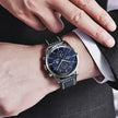 Benyar Men's Leather Watch