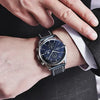 Benyar Men's Leather Watch