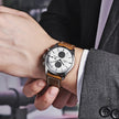 Benyar Men's Brown Leather Watch