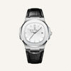 Men's Black Leather Watch - Luxe