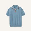 Ribbed Polo Shirt - Loreanni