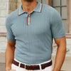 Ribbed Polo Shirt - Loreanni