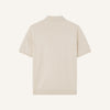 Striped Knit Polo Shirt - Montelle