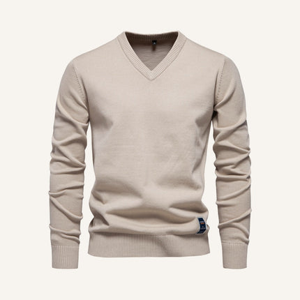 Men’s V-Neck Sweater – Pesson Lior