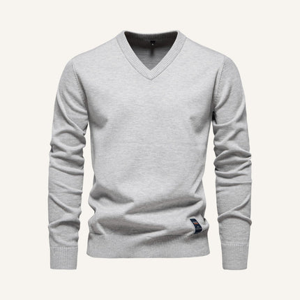 Men’s V-Neck Sweater – Pesson Lior