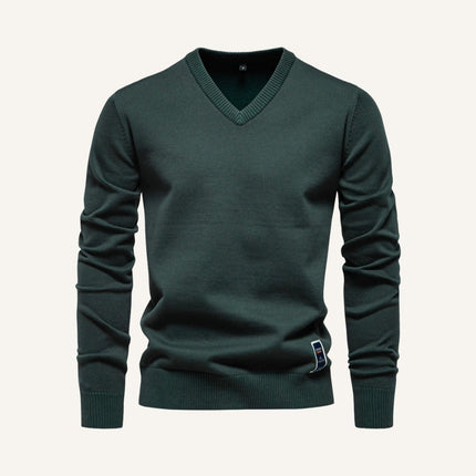 Men’s V-Neck Sweater – Pesson Lior