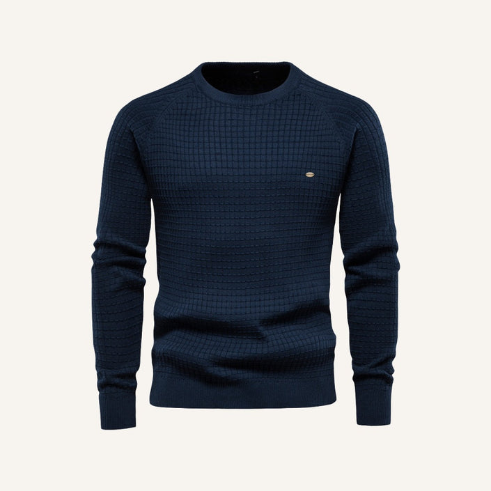 Men’s Textured Sweater - Nollan