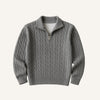 Men's High Collar Half-Zip Sweater Fontaine