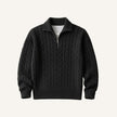 Men's High Collar Half-Zip Sweater Fontaine