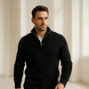 Men's High Collar Half-Zip Sweater Fontaine