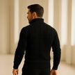 Men's High Collar Half-Zip Sweater Fontaine