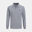 Long-sleeved polo shirt