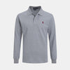 Long-sleeved polo shirt