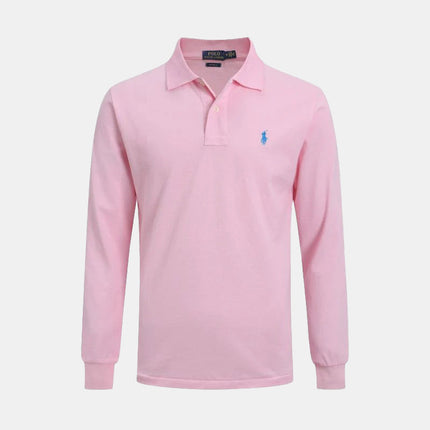 Long-sleeved polo shirt