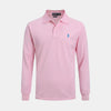 Long-sleeved polo shirt